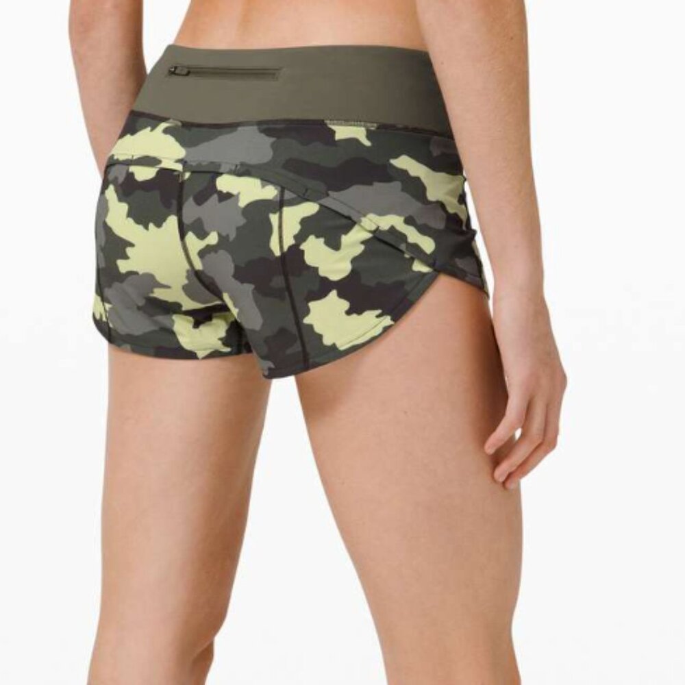 Lululemon Speed Up Short *2.5" Heritage 365 Camo